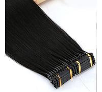 Human hair,20in/50cm,Extensions de cheveux 6D, 6D Human Hair Extensions Can Perm Dye, 6D Tip Hair Extensions Vraies perruques pour machine à rallonges de cheveux 6D, 50G