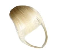Human Hair Bangs Clip On, Fashionable Look Real Human Haiir Wig Women Baangs, Effortlessly Chic Everyday Girlfriend Wife Hair Extensions Bangs With Temples For Stage, Travelling