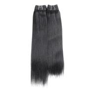 Human Hair Bundles Straight Hair 4 Bundles Deal 190 Grams Per Packet Human Hair Remy Extension Installation et enlèvement faciles(Natural Color,10 10 12 12)