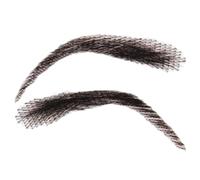 Human Hair Faux sourcils - Real Hair Dentear Brows, Faux sourcils respirants, extensions de sourcils réutilisables | Brows à cheveux naturels réalisants, substitut à sourcils à texture douce pour les