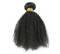 Human Hair Kinky Curly Bundles for Black Women, Afro Kinkycurly Bundles Human Hair Weave 3 Bundles Hair Wefts Installation et enlèvement faciles(10 10 10)
