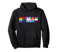 Human - Homo LGBT Gay Pride Sweat à Capuche
