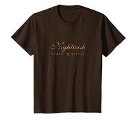 Human. :II: Nature.Symboles T-Shirt, Enfant, Marron, 12 Ans