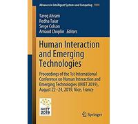 Human Interaction And Emerging Technologies