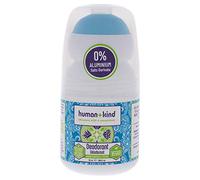Human+Kind Déodorant Hommes/Femmes sans Parfum, Allergène/Aluminium Anti Transpirant Aisselles Testé Dermatologiquement Protection 24 Heures Anti Transpirant Naturel, Végétalien 50 ml, 1 Unité