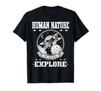 Human Nature Explore Explorer des Aventures D'EXPLOTION Spatiale AUX T-Shirt