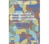Human Resource Management in the Hospitality Industry A Guide to Best Practice - Michael J. Boella - Routledge - ebook (ePub) - Livre