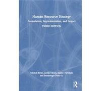 Human Resource Strategy - Bamberger Peter A. Tel Aviv University Israel - Taylor amp Francis Ltd - Livre en Anglais - Hardback Bamberger Peter A. Tel Aviv University IsraelBamberger Peter A. Tel Aviv 