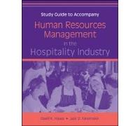 Human Resources Management in the Hospitality Industry: Study Guide