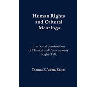 Human Rights And Cultural Meanings