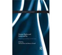Human Rights and Sustainability Gerhard Utrecht University Bos, Duwell The Netherlands , The Netherlands Marcus Utrecht University (Auteur)