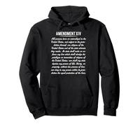 Human Rights Naturalized Born Citizens Pro 14th Amendment Sweat à Capuche
