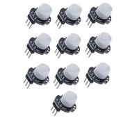 Human SR602 Lot de 10 modules électroniques à capteur infrarouge pyroélectrique