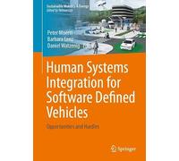 Human Systems Integration for Software Defined Vehicles: Opportunities and Hurdles