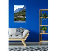 Human vs. Mountain * Toile 40x60cm Art Photographie Montagne Hang