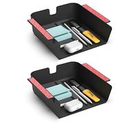 HumanCentric Étagère de Rangement sous Le Bureau, Organiseur pour Bureaux, Tables, Postes de Travail, Bureaux Assis, Debout, Remplace Les Tiroirs, Plateaux, Paniers Métalliques et Autres, Paquet de 2