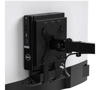 HumanCentric Housse double VESA compatible avec Dell OptiPlex Micro Form Factor Case VESA Mount pour bras d'ordinateur Compatible avec MFF 3040, 3046, 3050, 3060, 3070, 3080, 5050, 5060, 5070, 7040,
