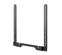HumanCentric Support compatible avec le support TV Sonos Ray, support de montage flottant de style, à placer sous la TV, design caché, matériel inclus, noir