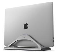 HumanCentric Support Vertical Laptop pour Bureau, MacBook, Gris | Support Réglable pour Apple MacBook Pro & Ordinateurs Portables, Laptop Stand & Support Ordinateur