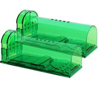 Humane Mouse Trap Smart No Kill Mouse Trap Catch And Release, Safe For People And Pet-2 Pack