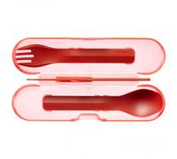 humangear - Besteck GoBites Trio - Set de couverts - red