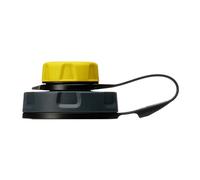 humangear - Bouchon de bouteille capCAP+, universel, 63 mm, jaune