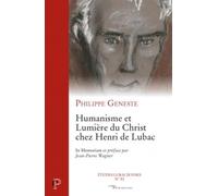 HUMANISME ET LUMIÈRE DU CHRIST CHEZ HENRI DE LUBAC
