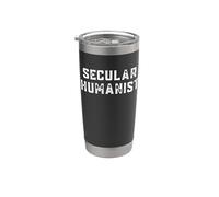 Humaniste laïque Humanisme Science Raison Athée Athéisme Gobelet isotherme en acier inoxydable double paroi