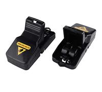 Humanitypd Lot de 2 pièges à souris - Piège à rats - Noir