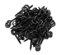 Humanitypd Lot de 50 vis bouillettes pour pêche à la carpe avec anneau solide - Accessoire pour pêche à la carpe