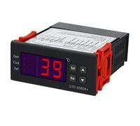 Humanitypd STC-8080A + RéGulateur de TempéRature NuméRique 220 V RéGulateur de Stockage à Froid CongéLateur Capteur HygromèTre 40%