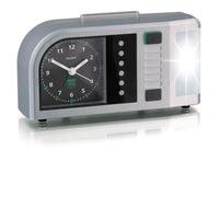 Humantechnik Time Flash Réveil analogique Argenté