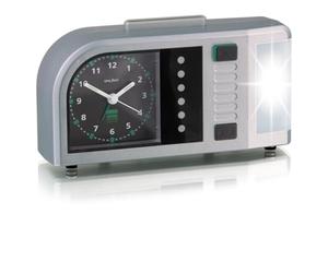 Humantechnik Time Flash Réveil analogique Argenté