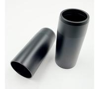 HUMARH Lot de 2 coques de batterie en métal pour microphone sans fil Shure SLXD2 (SM58 ou BETA 58A)