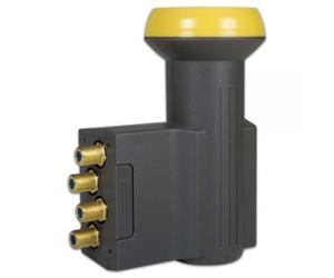 Humax 143 Or Quad Sat LNB HD 40mm Nourrir Satellite 0,1dB Numérique HDTV