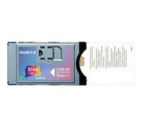 Humax Cam Tivùsat 4K Ultra HD avec Interface CI+ECP, Carte Incluse, rétro Compatible avec Les appareils CI G
