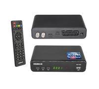 Humax Digital HD Fox Récepteur satellite numérique HD 1080P HDTV avec bloc d'alimentation 12 V Camping - Astra préinstallé - HDMI, péritel, DVB-S/S2 PVR Ready