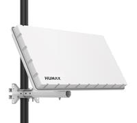 Humax Single Flat SAT Antenne Satellite Plate H39D Pour 1 Participant