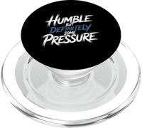 Humble But Definitely Some Pressure Discret et confiant - PopSockets PopGrip pour MagSafe