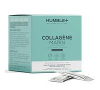 HUMBLE+ Collagène Orodispersible - Pur Collagène Marin Hydrolysé avec Tripeptides, Sticks sans Eau - Améliore Élasticité, Peau Plus Soyeuse & Rides Réduites - 30 Sticks