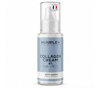 HUMBLE+ Crème Collagène Marin 4% - Soin Visage Quotidien - 50 mL