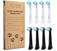 Humble Earth - Têtes de brosse de rechange compatibles avec brosse à dents Oral-B iO Series 2-10, poils souples (mixte)