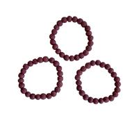 Humble Hilo Sari Jewelry Bracelet de perles en textile pour femme, One Size, Coton Bois, Pas de gemme