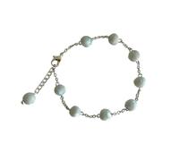 Humble Hilo Sari Jewelry Bracelet de perles en textile pour femme, One Size, Coton Bois, Pas de gemme