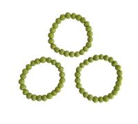 Humble Hilo Sari Jewelry Bracelet de perles en textile pour femme, One Size, Coton Bois, Pas de gemme