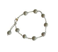 Humble Hilo Sari Jewelry Bracelet de perles en textile pour femme, One Size, Coton Bois, Pas de gemme
