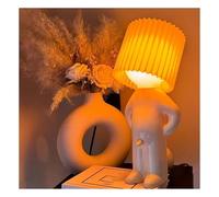 Humble Mike Lampe coquine Little Shy Man Creative Light, veilleuse créative, cadeau d'éléphant blanc pour adulte, cadeau de Saint-Valentin pour lui et elle, cadeau d'anniversaire amusant (jaune)
