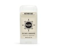 Humble tout déodorant naturel, l'aluminium et paraben, Cruauté hommes et des femmes libres déodorant Palo Santo 1 paquet