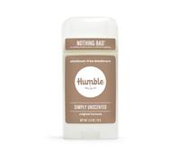 Humble tout déodorant naturel, l'aluminium et paraben, Cruauté hommes et des femmes libres déodorant sans parfum 1 paquet