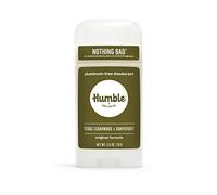 Humble tout déodorant naturel, l'aluminium et paraben, Cruauté hommes et des femmes libres déodorant Texas et de pamplemousse Cedarwood 1 paquet